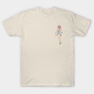 Batty Pin Up Girl T-Shirt